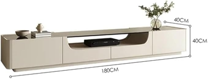 Desktop TV Station Monitor Console Shelf Desk TV Stand Cabinet Mobile TV Furniture