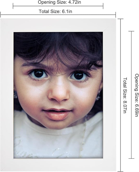 5x7 Picture Frames White Set of 12 for Wall Gallery Collage Photo Frames or Tabletop Display
