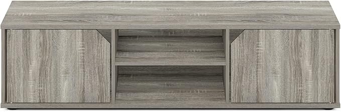 Furinno Classic Stand for TV up to 55 Inch, French Oak