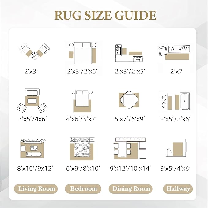Area Rug for Living Room 10x12: Large Washable Boho Moroccan Rugs Geometric Neutral Rug, Non-Slip Foldable Morden Farmhouse Indoor Floor Carpet for Bedroom Dining Room Home Office(Beige,10'x12')