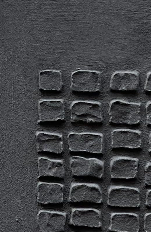 NANKAI Art Hand-painted 45x30 inches Black thick Texture Abstract art Oil painting Contemporary Minimalist style art living room office corridor wall decoration painting
