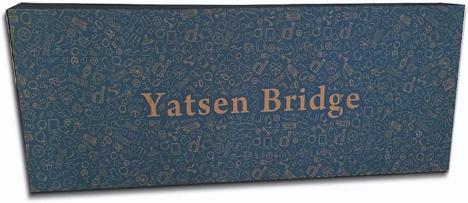 Yatsen Bridge Beach Ocean Painting on Canvas Wall Art, Modern Landscape Scenery Posters and Prints Pictures for Living Room Bedroom, Gallery-wrapped Canvas Art Set Framed (60''W x 32''H)