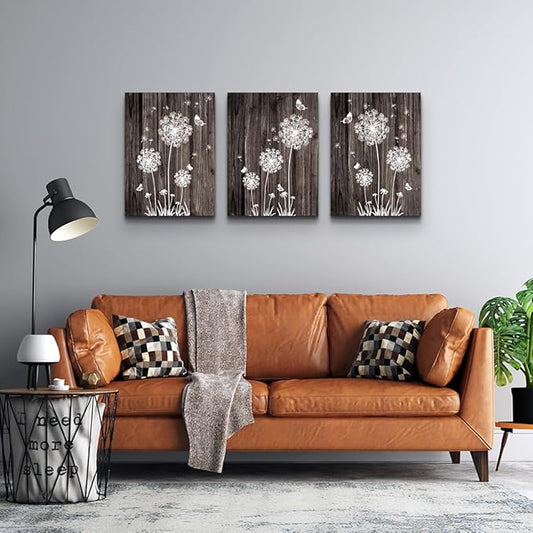 Modern Canvas Wall Art for Living Room, Bedroom, Bathroom & Kitchen - Abstract Paintings & Prints - Family-Friendly Home Decoration