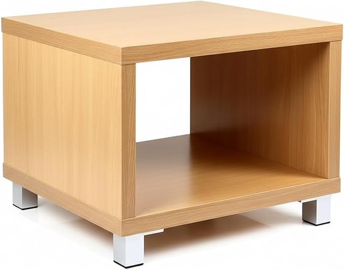Furinno XBF66-C Nihon Contemporary Side/End Table, Light Cherry
