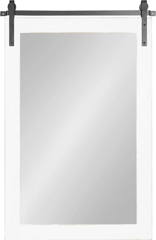 Kate and Laurel Cates Farmhouse Wall Mirror