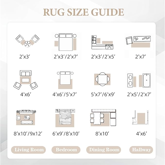 Area Rug Living Room Rugs 8x10 - Large Soft Boho Floral Rug, Non-Slip Foldable Washable Rugs Non Shedding Morden Indoor Floor Carpet for Living Room Bedroom Office Dining Room(FloralBrown, 8'x10')