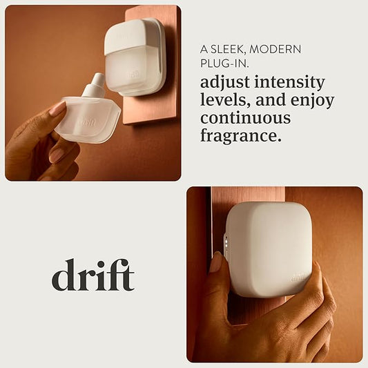 Drift Home Scent Diffuser Starter Kit in Island Nectar - Adjustable and Long Lasting Diffuser Aroma - Clean Ingredients, Pet Safe