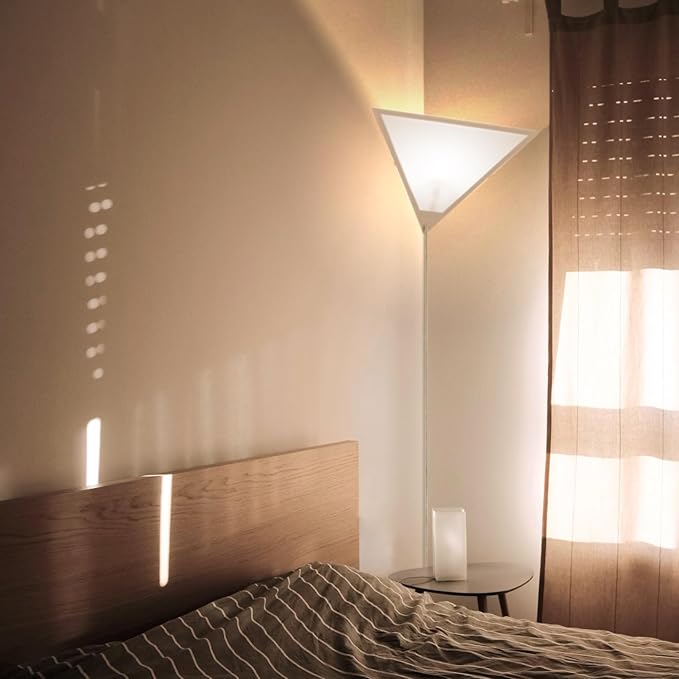 2 Pack Corner Light, Modern Corner Ceiling Light for Living Room, Bedroom, Office - White