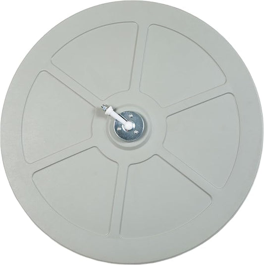 18" Outdoor Acrylic Round Convex Mirror, Security Mirror for Retail Stores, Warehouses, Driveways, and Parking Lots, Acrylic Mirror for Blind Spots and High-Traffic Areas