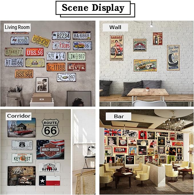 Aenaon Vintage Tin Signs While On This Ride Called Life Retro Cowboy Tin Sign Home Kitchen Bar Wall Decor Man Cave Decor Sign Western Decor 8x12 Inches