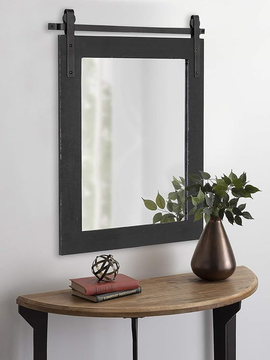 Kate and Laurel Cates Farmhouse Wall Mirror