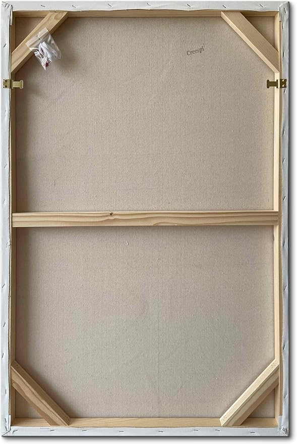 Creespi White Textured Wall Art - Hand Painted Minimalist 3D Art Painting 24x36 inches,Modern Abstract Oil Painting On Canvas for Home Wall Decor