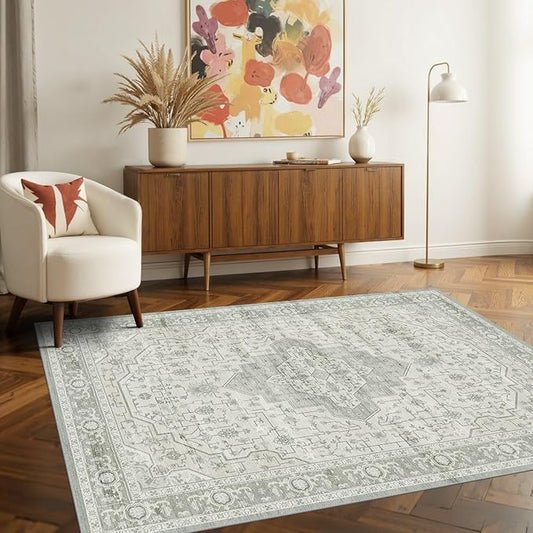 Rugxara Washable Area Rug for Living Room, Bedroom Kitchen(3'x5')