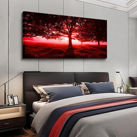 Tree of Life Wall Art,Ephany Art,Wall Art Canvas Print Framed Wall art Picture Painting for Room Home Decoration (A-1pcs,20x40inchx1pcs)