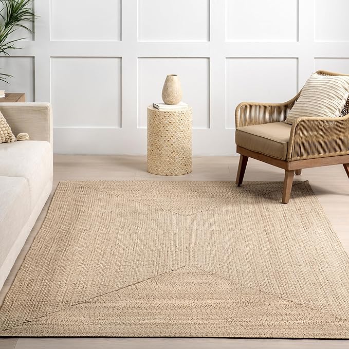 nuLOOM Wynn Braided Indoor/Outdoor Area Rug, 3x5, Tan