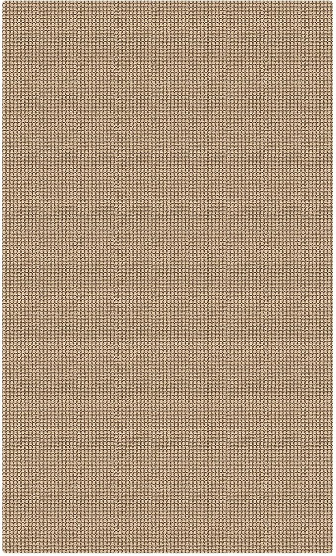 KOZYFLY Boho Rugs for Entryway 3x5 ft Washable Area Rug Non Slip Rubber Backed Entry Rug Woven Indoor Door Mat Cotton Kitchen Rugs Floor Carpet for Entryway, Foyer, Backdoor, Orange Beige/Tan/Brown