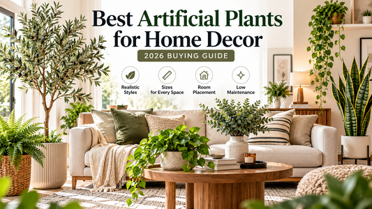 Discover the best artificial plants for home decor. Compare realistic fake plants, sizes, materials and placement ideas for stylish, low-maintenance rooms.