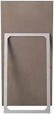 Howard Elliott Titus Silver Oversized Full Length Mirror with Stand, Large Free Standing or Leaning Wall Mirror, Full Body Floor Mirror with Stand for Bedroom & Living Room, 70 x 30 Inch