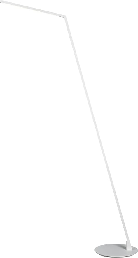 Kuzco Lighting Miter - 11W LED Floor Lamp-55.5 Inches Tall and 9.88 Inches Wide-White Finish