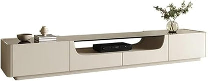 Desktop TV Station Monitor Console Shelf Desk TV Stand Cabinet Mobile TV Furniture