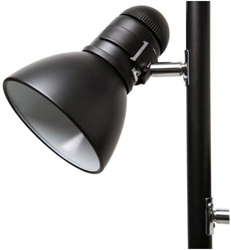 Boston Harbor TL-TREE-134-BK-3L 3-Light Adjustable Tree Lamp, 60 W, A19, Black