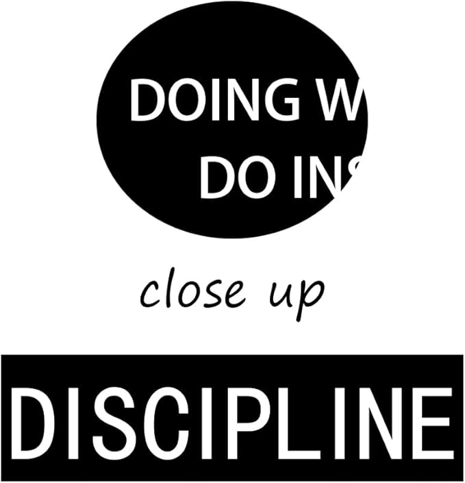 Perseverance Discipline Consistency Motivational Canvas Office 3 Panel Print Wall Art Inspirational Poster Painting Modern Inspiring Artwork for Home Living Room Decor Ready to Hang [36''Wx 16''H]