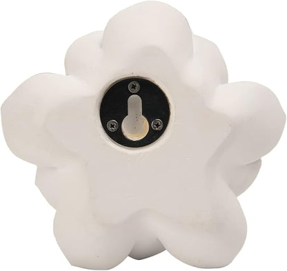 Guichifun Flower Wall Decor 3D Resin Succulent plants - Wall Hanging Decor Art Decor for Home Bedroom Living Room White Christmas Gift 3.25 X 4 X 1.25 Inch