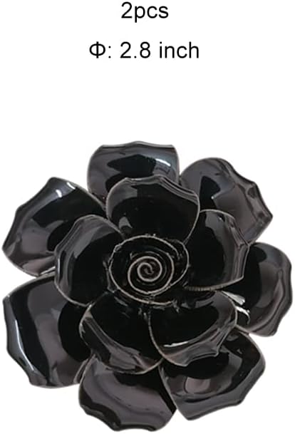 Insiswiner Wall Sculptures, Decorative 3D Art (Black)
