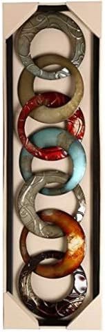 Hosley Metal Wall Décor 35" High. Ideal Gift for Home, Weddings, Party, Spa, Meditation, Home Office, Dorm O4
