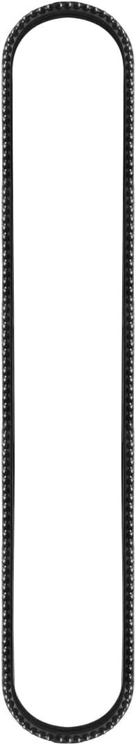Long Narrow Decorative Wall Mirror, Skinny Oval Mirror for Entryway Living Room Bath Decor,Metal Frame with Beaded Decor Mirrors,7.9X 44 3-Pack