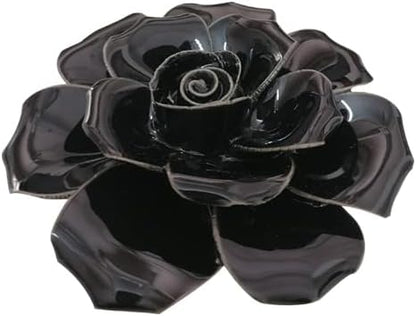 Insiswiner Wall Sculptures, Decorative 3D Art (Black)
