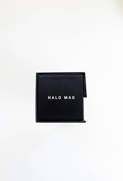 HALO EDITION Mag 2 Sunset Lamp - The Original - Portable Battery Light, Designed by Mandalaki in Italy, Dimmable LED Lamp, Flashlight, Magnetic System, USB-C Cable, Suspension Kit, IP54, 142x28 mm