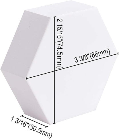 Yescom APP Control 10 Pack WiFi Hexagon LED Light Kit Wall-mounting & 11 Pack Music Sync Smart DIY 16 Million Color Gaming Room Home Compatible with Alexa Google