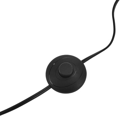 Modway EEI-6531-BLK Ayla Marble Base Floor Lamp, Black