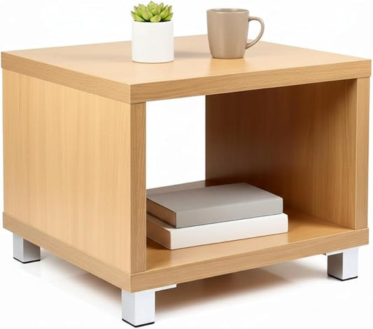 Furinno XBF66-C Nihon Contemporary Side/End Table, Light Cherry