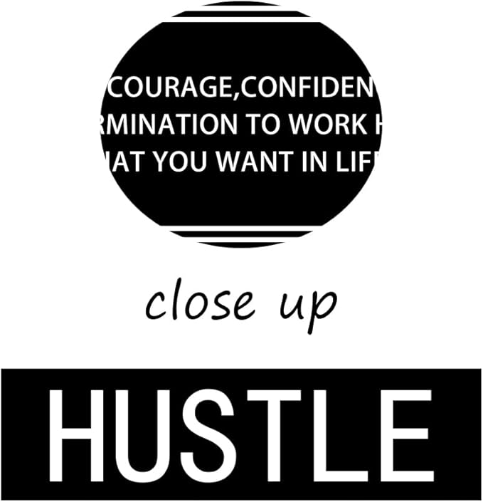 Motivational Canvas Wall Art for Office Mindset Hustle Success 3 Panel Print Inspirational Poster Painting Modern Inspiring Artwork for Home Living Room Gym Decor Ready to Hang [60''Wx 28''H]