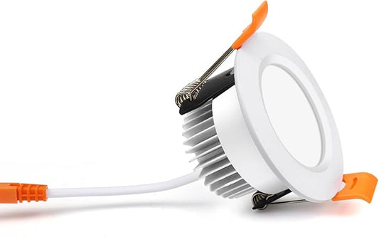 2 Inch LED Recessed Lighting, Dimmable Downlight 3W(35W Halogen Equivalent), CRI80, 4000K Natural White Ceiling Light with LED Driver (1 Pack)