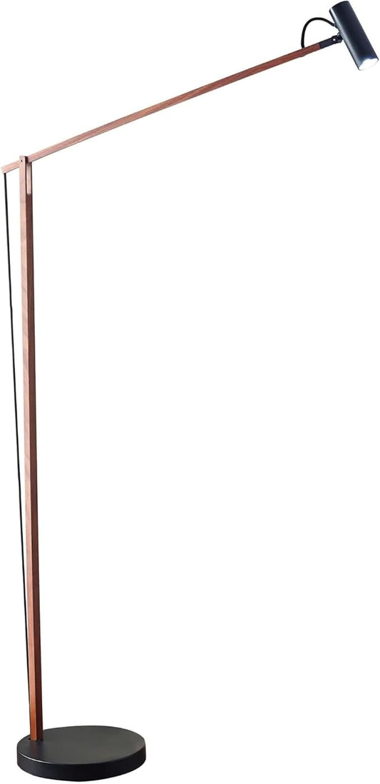 ADS360 AD9101-15 Crane LED Floor Lamp,Walnut/Black