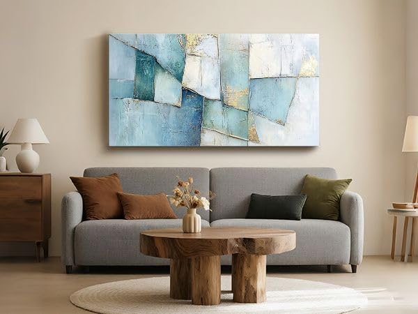 Iallbin Abstract Canvas Wall Art, Large Wall Art for Living Room, for Wall Modern Paintings Wall Decor Living Room, Kitchen Home and Office