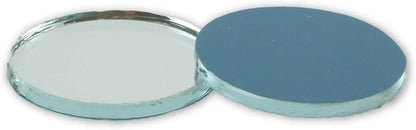 1 inch Small Mini Round Craft Mirrors Bulk 100 Pieces Mirror Mosaic Tiles