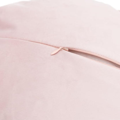 Cute 3D Flower Throw Pillow 12 Inch Round Blush Pink Peach Blossom Decorative Pillow Handmade Elegant Floral Accent Pillow Cushion for Bed Couch Bedroom Living Room Boho Aesthetic Home Decor