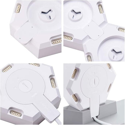 Yescom 11Pack WiFi Smart LED Light Kit DIY Night Lamp Voice Control 16 Million Color Compatible with Alexa Google Home