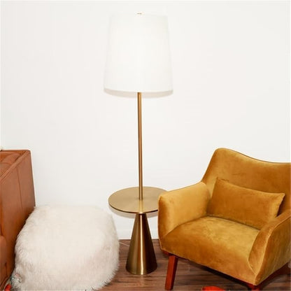 Ethereal Luminary Metal Brass Floor Lamp