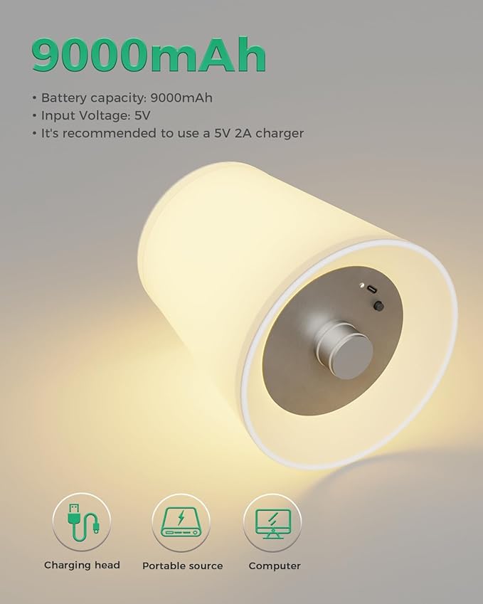 Joosenhouse Battery Operated Wall Sconces Set of 2, 24.8 Inch Brushed Nickel Wireless Dimmable Wall Lamp with Remote Control, Easy Install Wireless Lighting for Bedroom, Living Room, Hallway