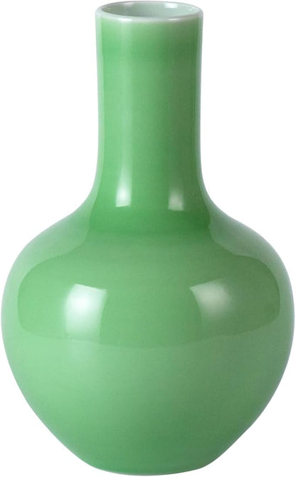 KAMMAK Colored Ceramic Vase, Beautiful Hand-Painted Decorative Vase, Modern Art Porcelain Vase for Flower Mantle Dining Table Centerpiece, Entryway Living Room Wedding Decoration, SS003
