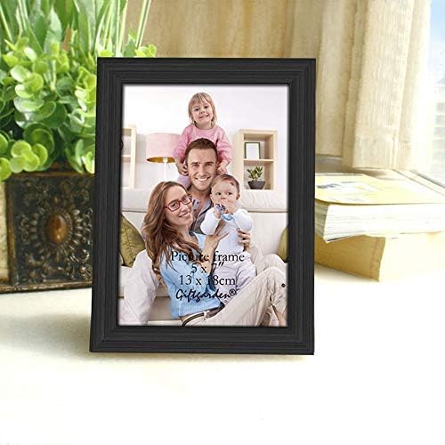 Giftgarden 5x7 Picture Frame Black 5 x 7 Photo Frames Bulk for Wall or Tabletop, 12 Pack