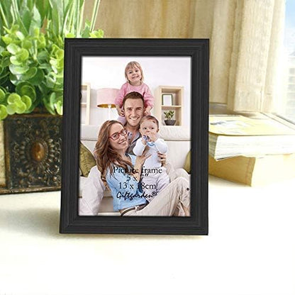 Giftgarden 5x7 Picture Frame Black 5 x 7 Photo Frames Bulk for Wall or Tabletop, 12 Pack