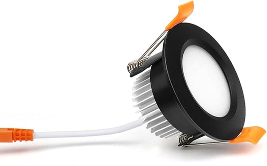 2 Inch LED Recessed Lighting, Dimmable Downlight 3W(35W Halogen Equivalent), CRI80, 3000K Warm White Ceiling Light with LED Driver(1 Pack)