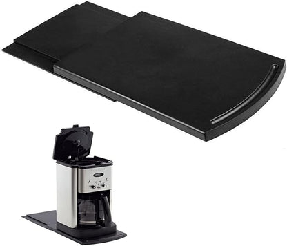 HauSun Handy Sliding Tray Sliding Tray Mat for Coffee Maker,Kitchen Appliance Moving Caddy,Countertop Stoage for Air Fryer, Blender, Stand Mixer,Food Processors,1 Set