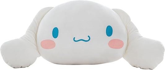 Northwest Sanrio Cinnamoroll Cloud Pillow 12" – Kawaii Stuffed Plushie, Great Gift for Anime Fans, Cartoon Character, Bedroom Decor